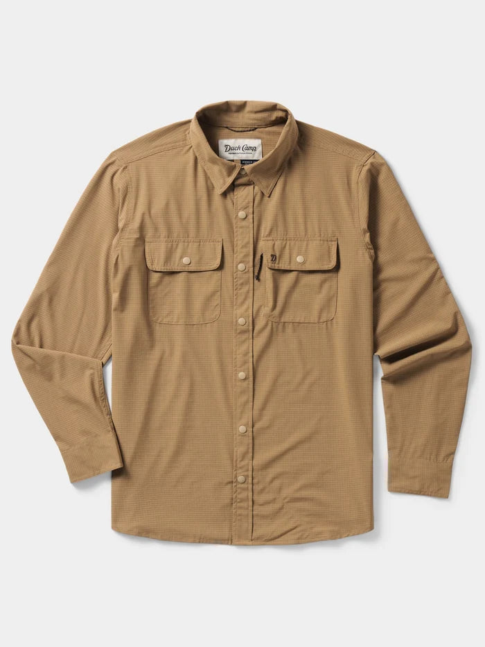 Cast & Blast Long Sleeve Shirt- Reed